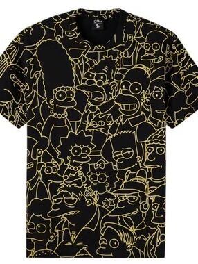 NWT OVO The Simpsons All Over Print T-Shirt | Men’s XL